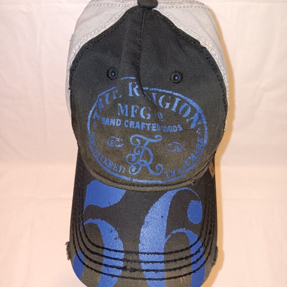 True Religion Other - TRUE RELIGION DISTRESSED ADJUSTABLE STRAP CAP/HAT